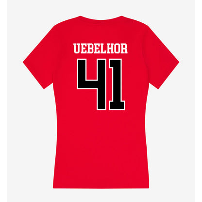Western Kentucky - NCAA Baseball : Mick Uebelhor - Classic Shersey Women's V-Neck T-Shirt-1