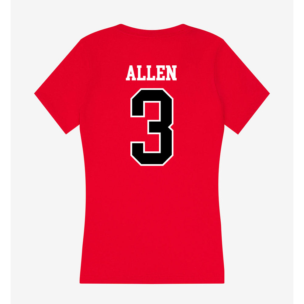 Western Kentucky - NCAA Football : Anthony Allen - Classic Shersey Women's V-Neck T-Shirt-1