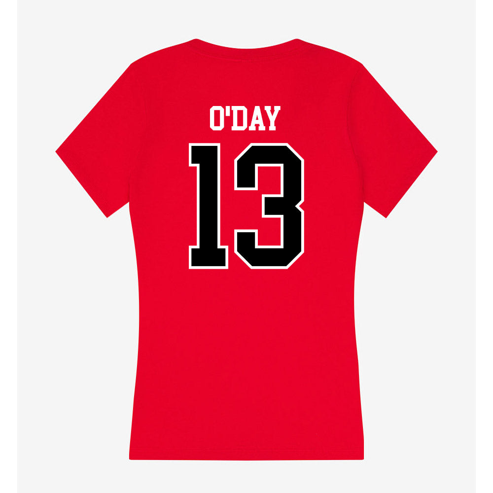 Western Kentucky - NCAA Baseball : Jacob O'Day - Classic Shersey Women's V-Neck T-Shirt-1