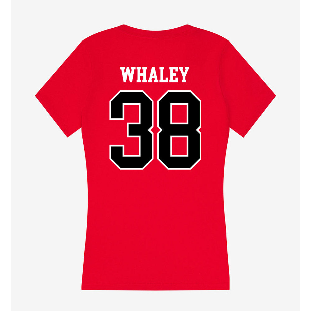 Western Kentucky - NCAA Baseball : Rodney Whaley - Classic Shersey Women's V-Neck T-Shirt-1