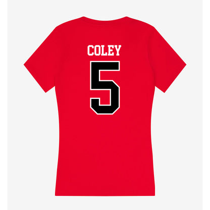 Western Kentucky - NCAA Baseball : Parker Coley - Classic Shersey Women's V-Neck T-Shirt-1