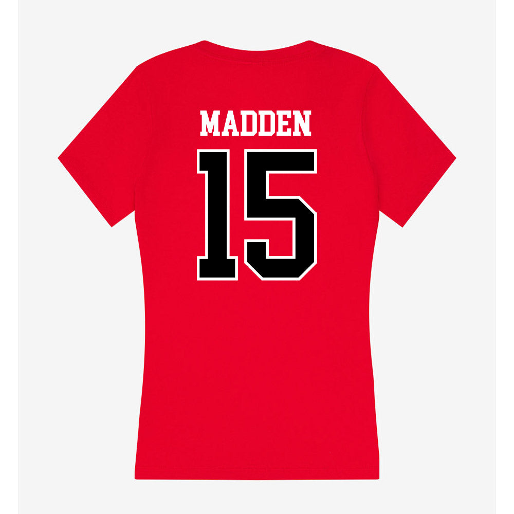 Western Kentucky - NCAA Football : Garrison Madden - Classic Shersey Women's V-Neck T-Shirt-1