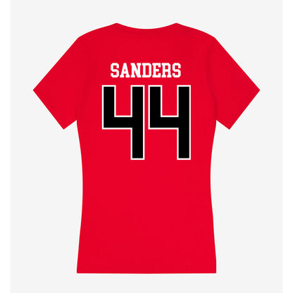 Western Kentucky - NCAA Football : Bailey Sanders - Classic Shersey Women's V-Neck T-Shirt-1