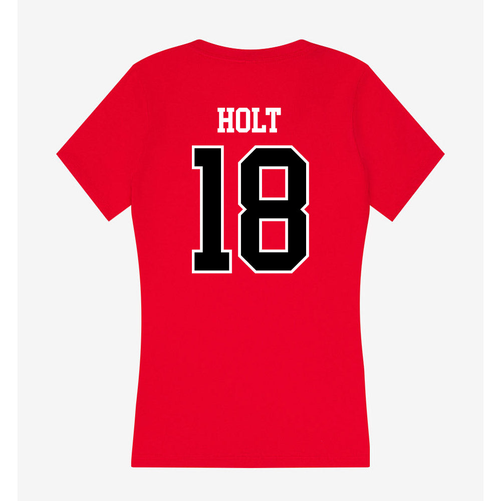 Western Kentucky - NCAA Baseball : Ka'olu Holt - Classic Shersey Women's V-Neck T-Shirt-1