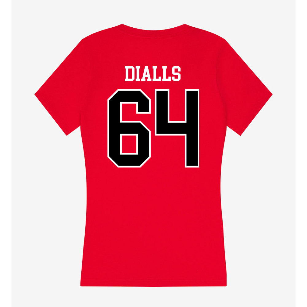 Western Kentucky - NCAA Football : Jackson Dialls - Classic Shersey Women's V-Neck T-Shirt-1