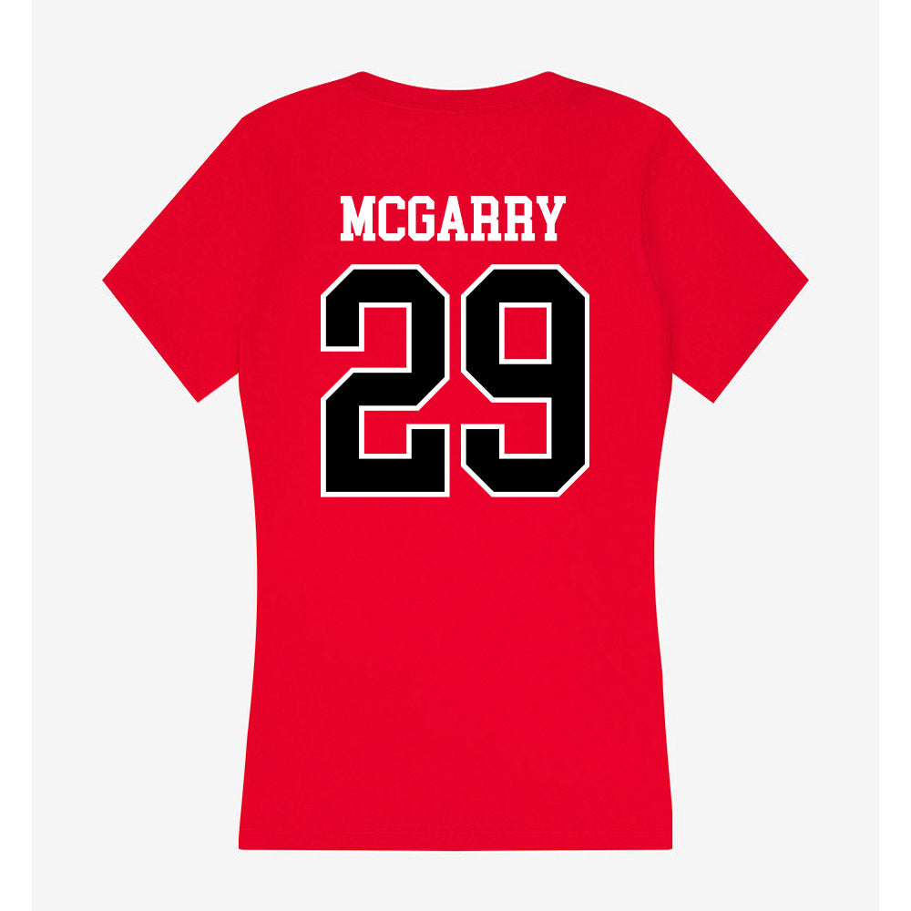 Western Kentucky - NCAA Baseball : Mac McGarry - Classic Shersey Women's V-Neck T-Shirt-1