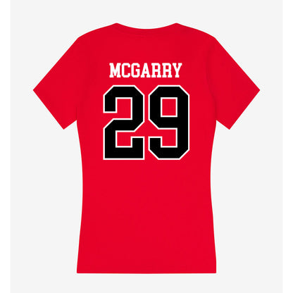 Western Kentucky - NCAA Baseball : Mac McGarry - Classic Shersey Women's V-Neck T-Shirt-1