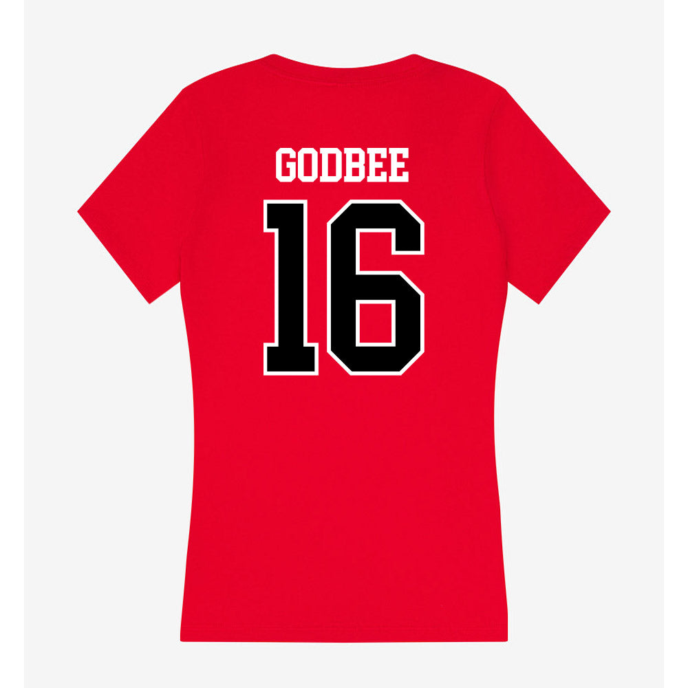 Western Kentucky - NCAA Baseball : Grayson Godbee - Classic Shersey Women's V-Neck T-Shirt-1