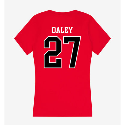 Western Kentucky - NCAA Women's Soccer : Kaitlyn Daley - Classic Shersey Women's V-Neck T-Shirt-1