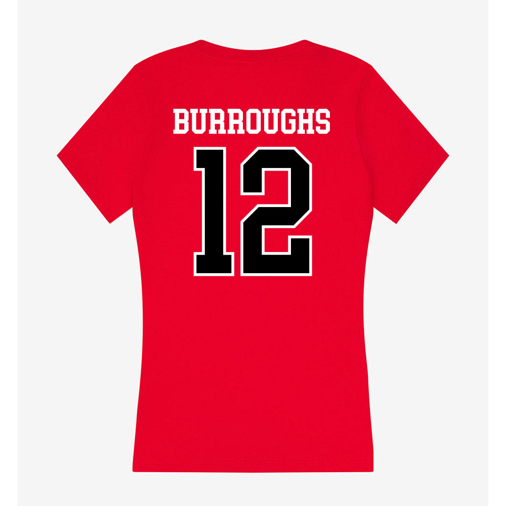 Western Kentucky - NCAA Football : Quincy Burroughs - Classic Shersey Women's V-Neck T-Shirt-1