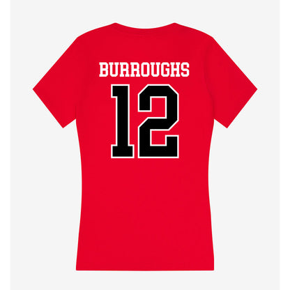 Western Kentucky - NCAA Football : Quincy Burroughs - Classic Shersey Women's V-Neck T-Shirt-1