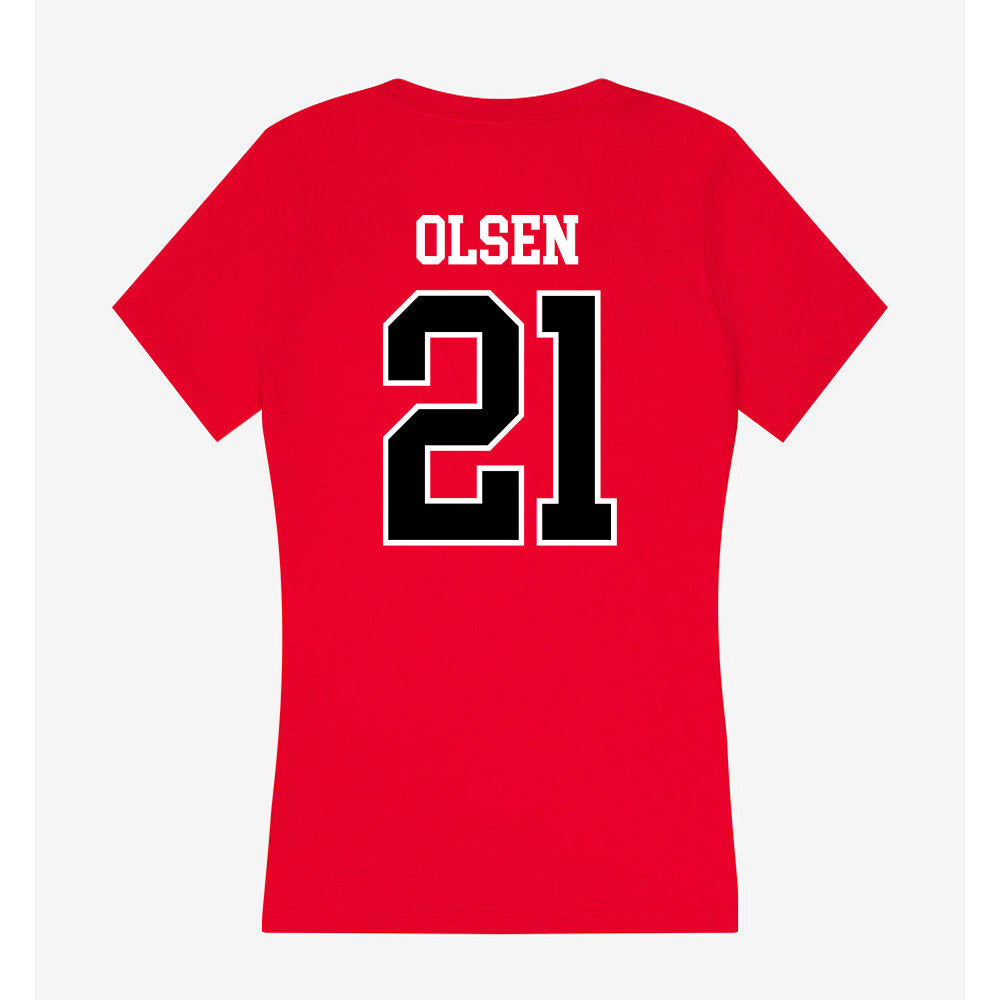 Western Kentucky - NCAA Baseball : Gage Olsen - Classic Shersey Women's V-Neck T-Shirt-1