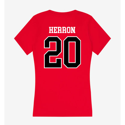 Western Kentucky - NCAA Softball : Charlotte Herron - Classic Shersey Women's V-Neck T-Shirt-1