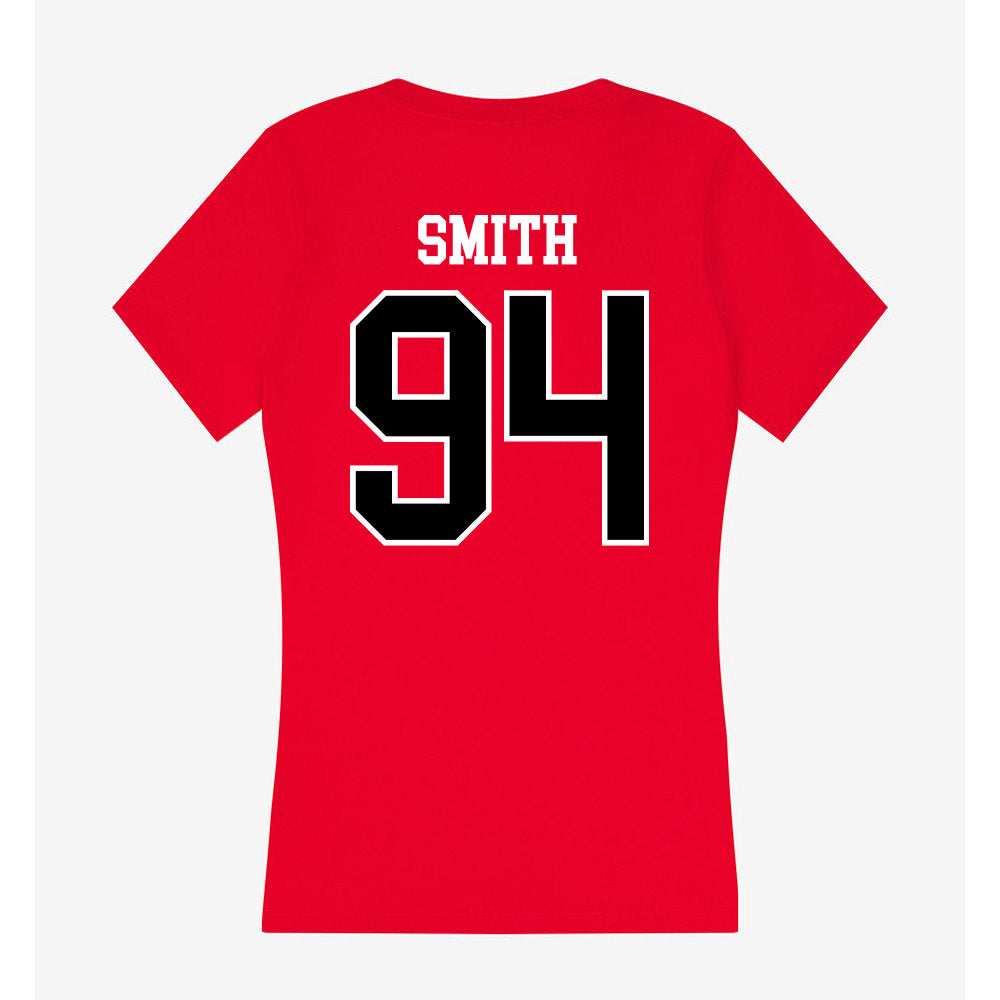 Western Kentucky - NCAA Football : Henry Smith - Classic Shersey Women's V-Neck T-Shirt-1