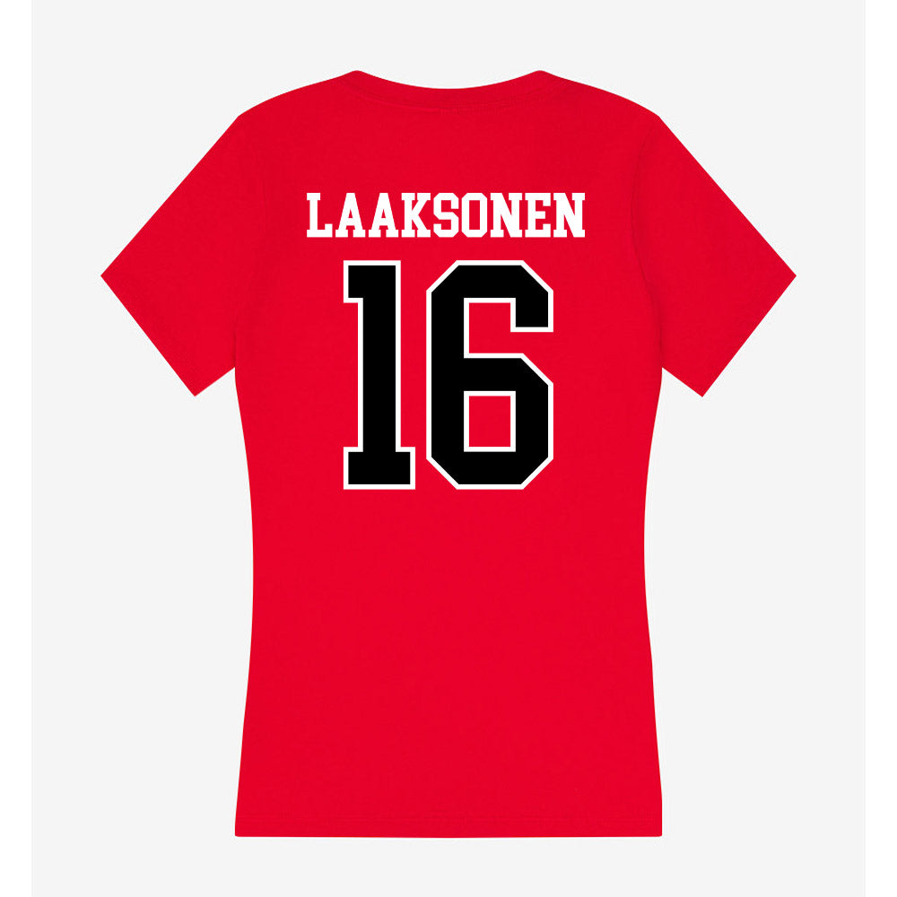 Western Kentucky - NCAA Women's Volleyball : Sonja Laaksonen - Classic Shersey Women's V-Neck T-Shirt-1