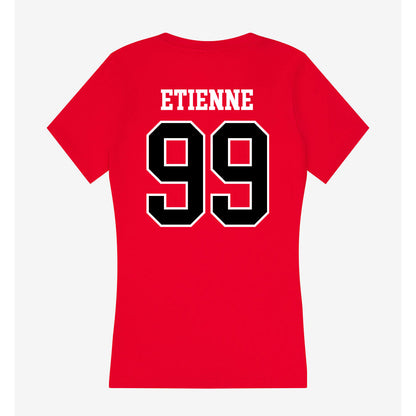 Western Kentucky - NCAA Football : Eric Etienne - Classic Shersey Women's V-Neck T-Shirt-1