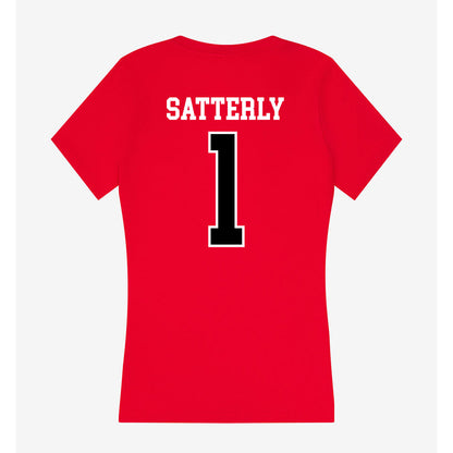 Western Kentucky - NCAA Softball : Lauren Satterly - Classic Shersey Women's V-Neck T-Shirt-1