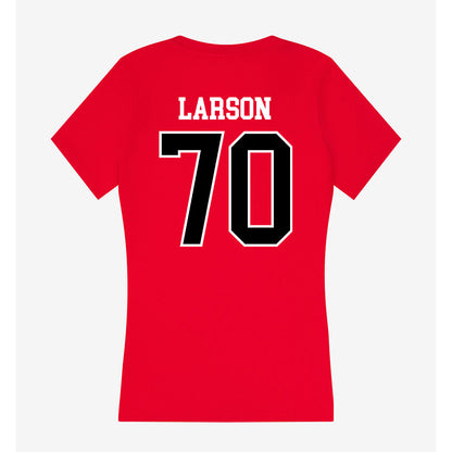 Western Kentucky - NCAA Football : Rhett Larson - Classic Shersey Women's V-Neck T-Shirt-1
