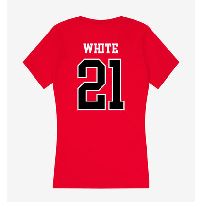 Western Kentucky - NCAA Softball : Kendle White - Classic Shersey Women's V-Neck T-Shirt-1