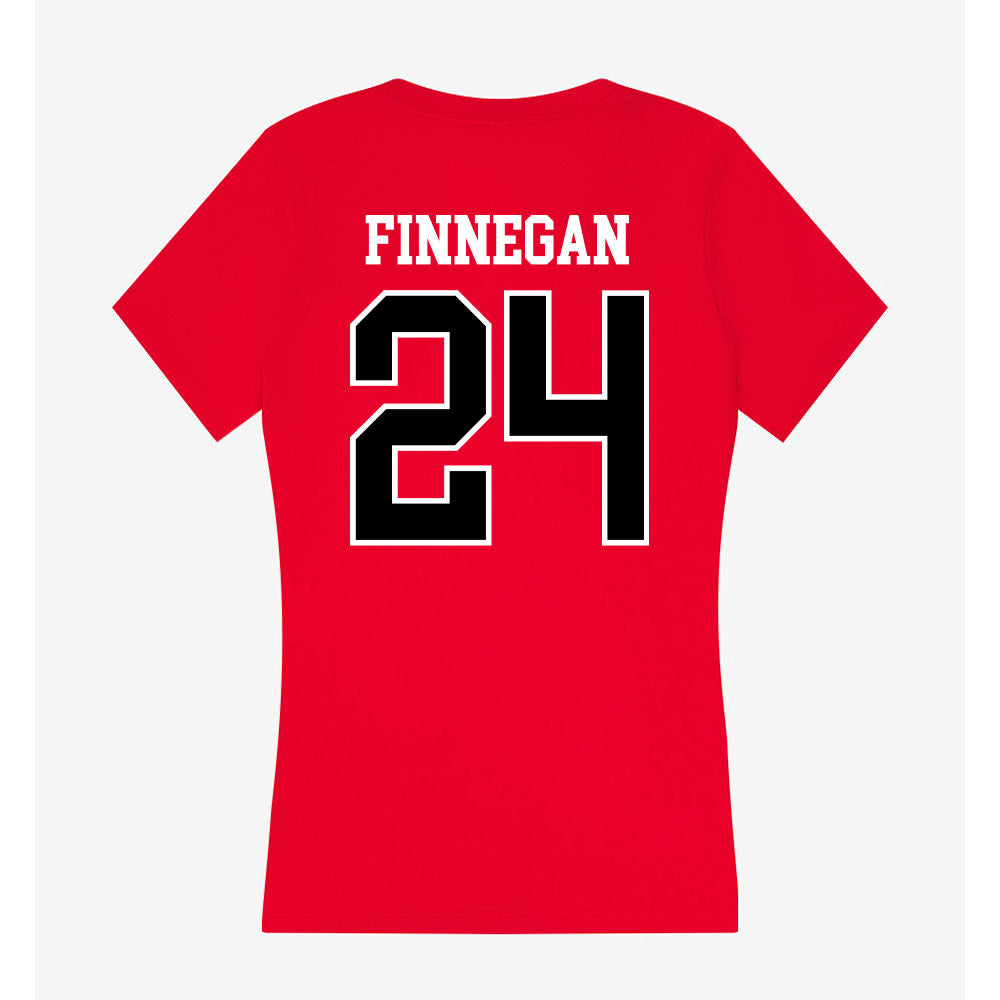 Western Kentucky - NCAA Women's Soccer : Rose Finnegan - Classic Shersey Women's V-Neck T-Shirt-1