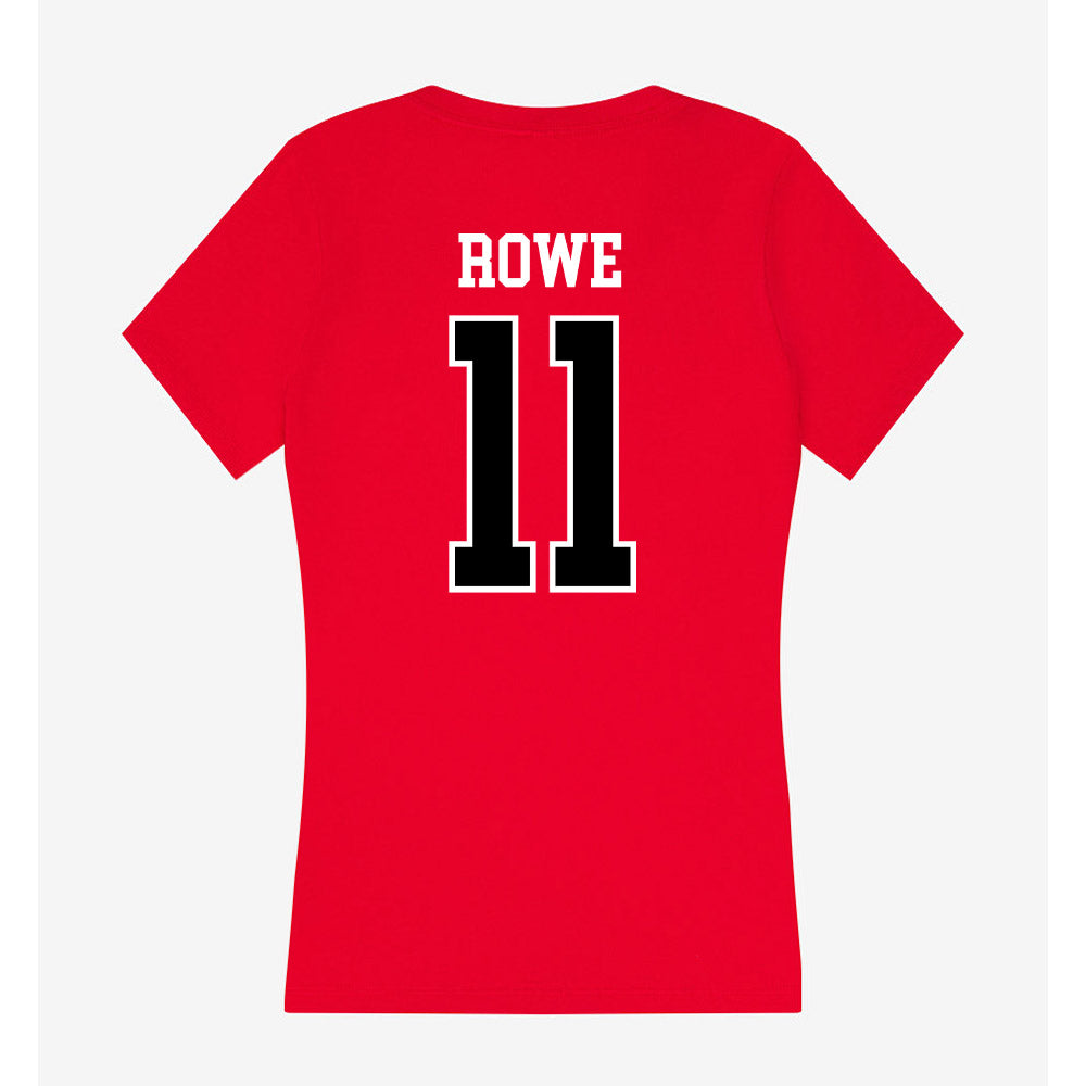 Western Kentucky - NCAA Women's Basketball : Trinity Rowe - Classic Shersey Women's V-Neck T-Shirt-1
