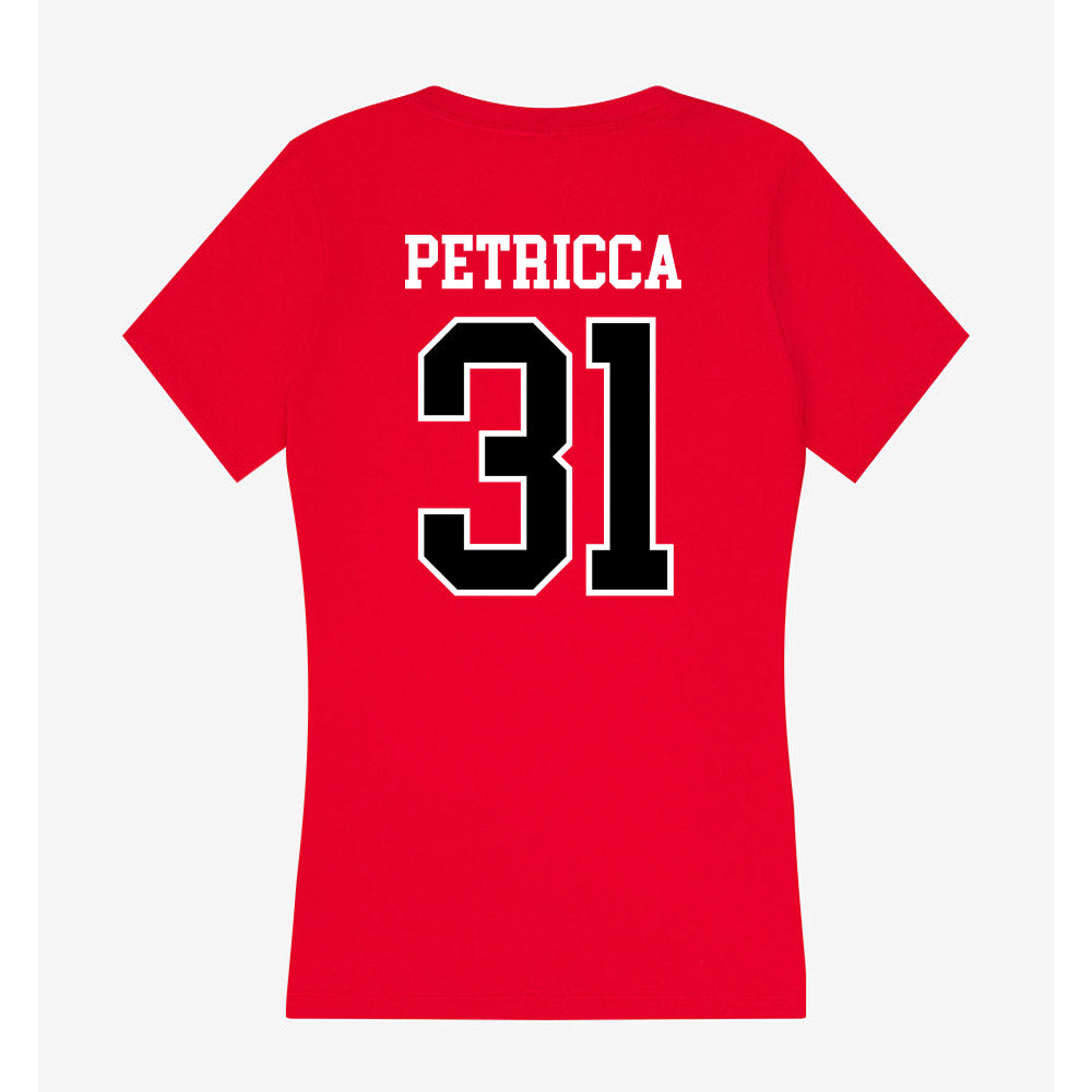 Western Kentucky - NCAA Baseball : Roman Petricca - Classic Shersey Women's V-Neck T-Shirt-1