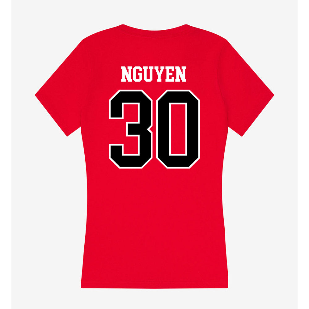 Western Kentucky - NCAA Baseball : Ian Nguyen - Classic Shersey Women's V-Neck T-Shirt-1