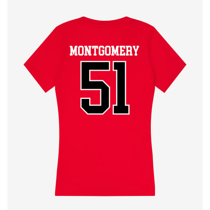 Western Kentucky - NCAA Football : Roq Montgomery - Classic Shersey Women's V-Neck T-Shirt-1