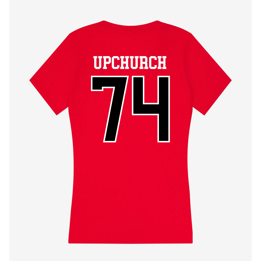 Western Kentucky - NCAA Football : Karsten Upchurch - Classic Shersey Women's V-Neck T-Shirt-1
