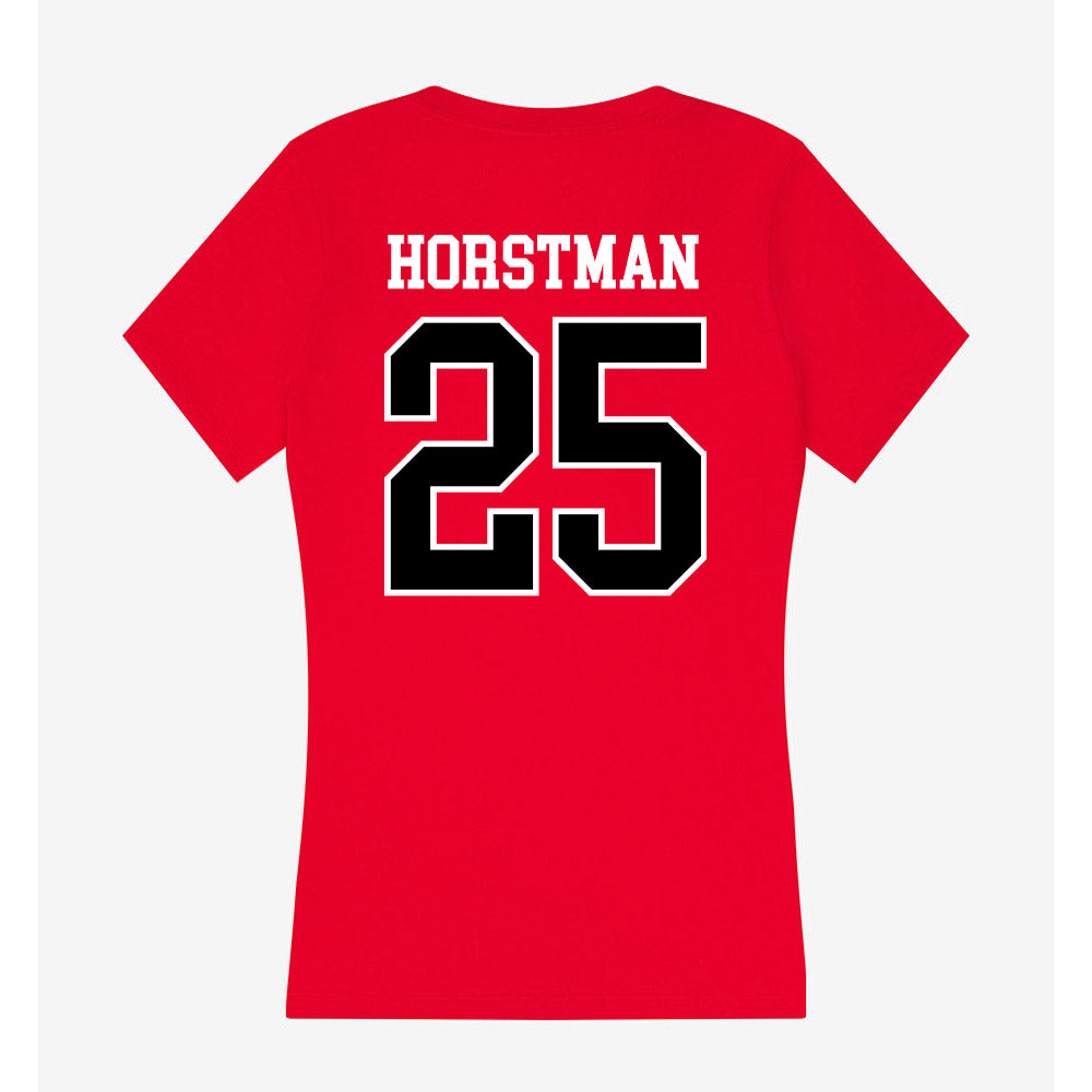 Western Kentucky - NCAA Women's Soccer : Lola Horstman - Classic Shersey Women's V-Neck T-Shirt-1