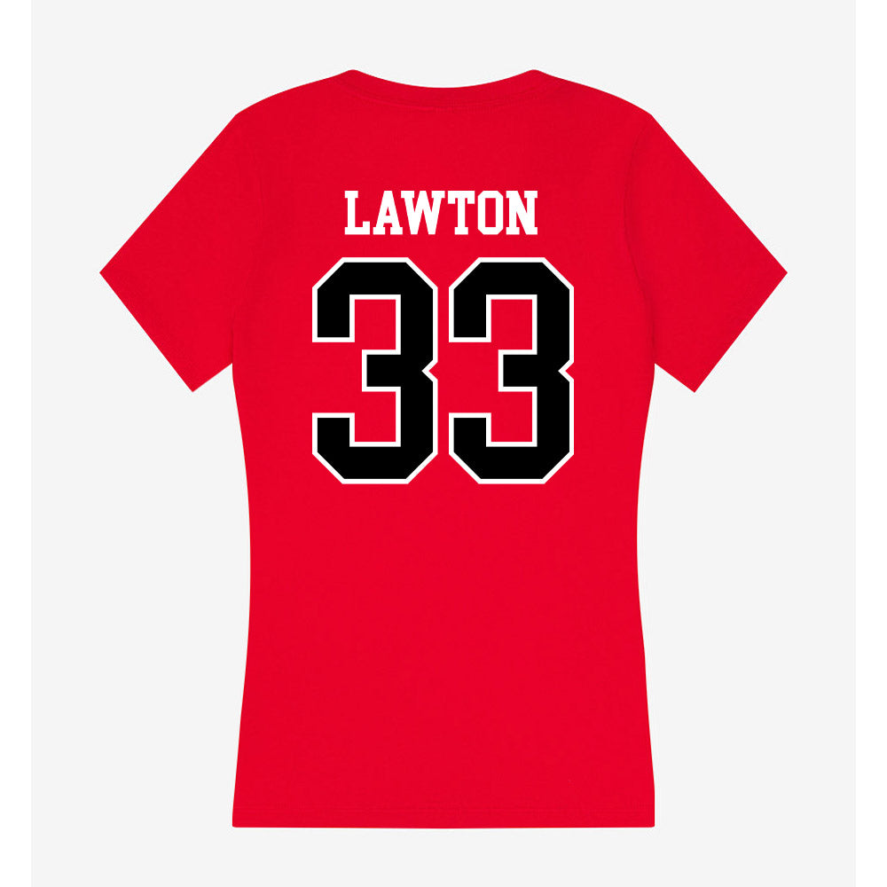 Western Kentucky - NCAA Football : Zeiqui Lawton - Classic Shersey Women's V-Neck T-Shirt-1