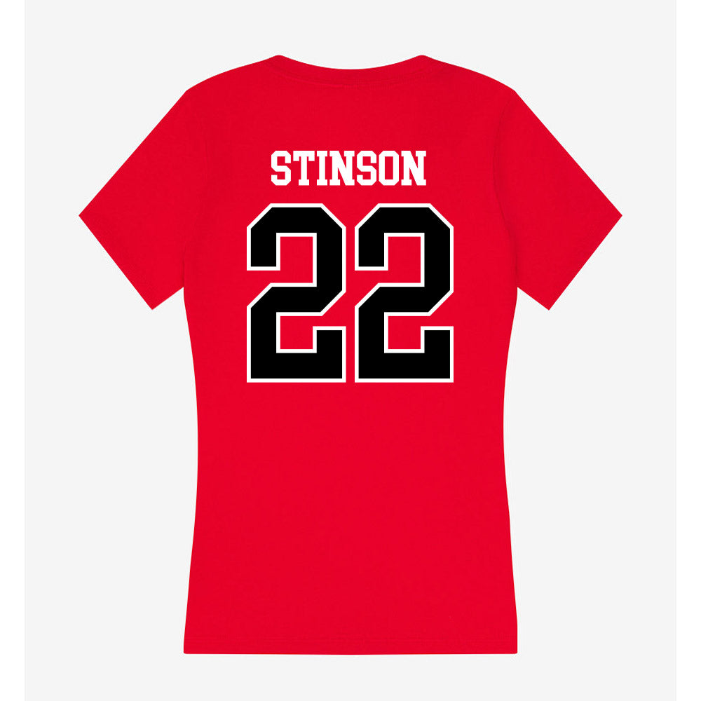 Western Kentucky - NCAA Softball : Kennedy Stinson - Classic Shersey Women's V-Neck T-Shirt-1