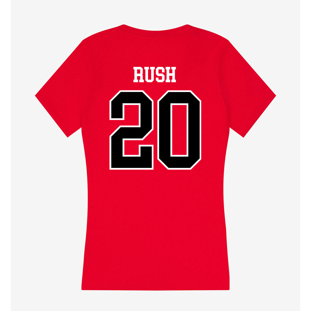 Western Kentucky - NCAA Women's Volleyball : Kate Rush - Classic Shersey Women's V-Neck T-Shirt-1