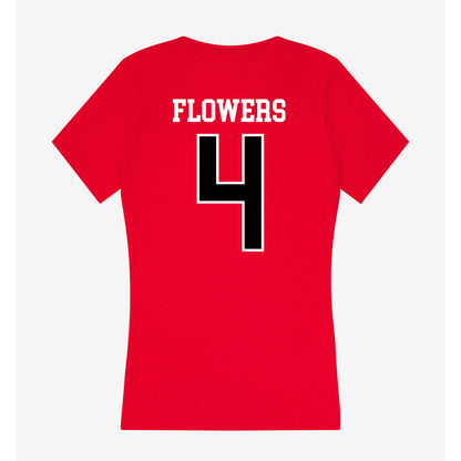 Western Kentucky - NCAA Football : Cameron Flowers - Classic Shersey Women's V-Neck T-Shirt-1