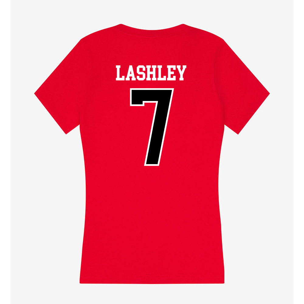 Western Kentucky - NCAA Softball : Jozie Lashley - Classic Shersey Women's V-Neck T-Shirt-1