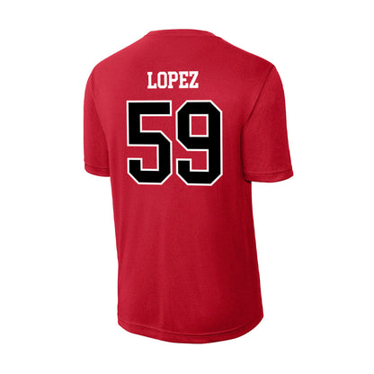 Western Kentucky - NCAA Football : Alex Lopez - Classic Shersey Activewear T-Shirt-1