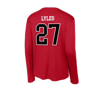 Western Kentucky - NCAA Baseball : Zach Lyles - Classic Shersey Activewear Long Sleeve T-Shirt-1