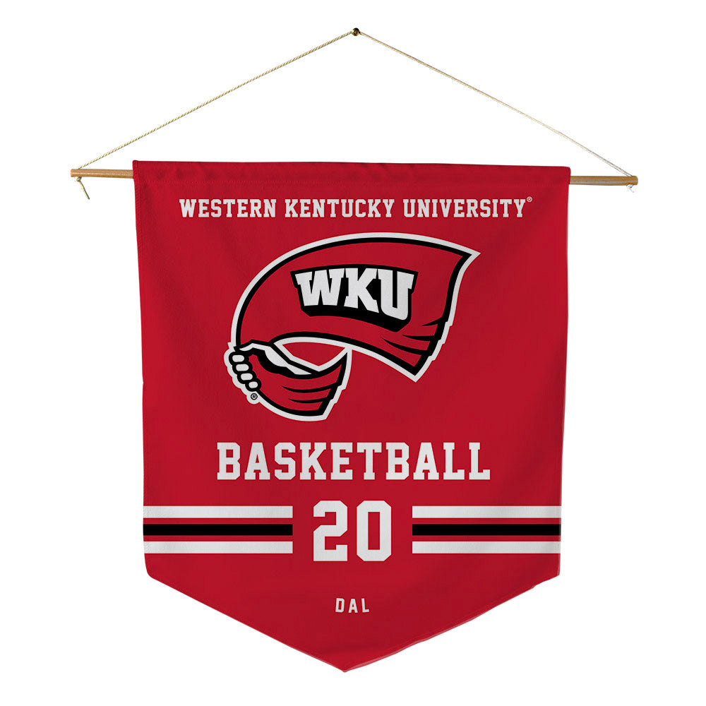 Western Kentucky - NCAA Women's Basketball : Elif Dal - Pennant - 18" x 21"-0