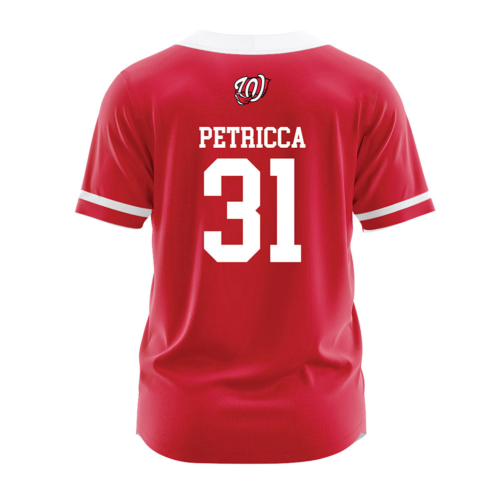 Western Kentucky - NCAA Baseball : Roman Petricca - Red Jersey-1
