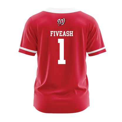 Western Kentucky - NCAA Baseball : Dalton Fiveash - Red Jersey-1