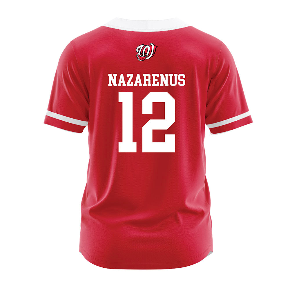 Western Kentucky - NCAA Baseball : Hayden Nazarenus - Red Jersey-1