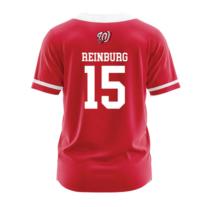 Western Kentucky - NCAA Baseball : Trey Reinburg - Red Jersey-1