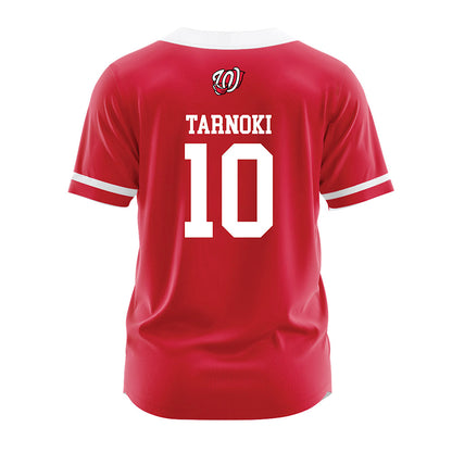 Western Kentucky - NCAA Baseball : Kiefer Tarnoki - Red Jersey-1