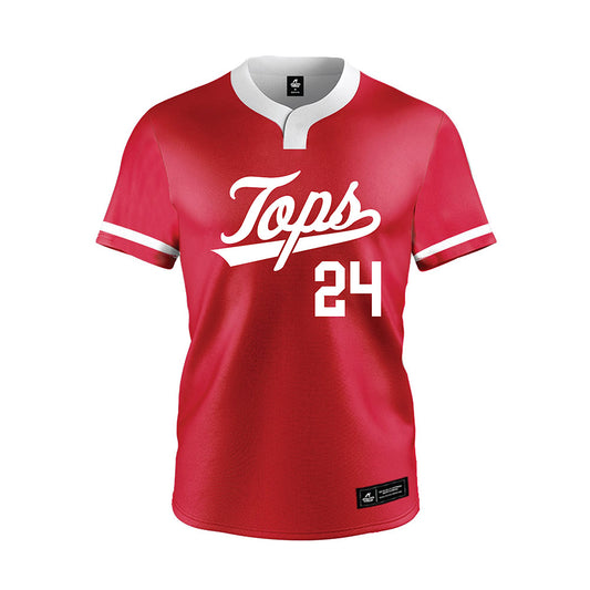 Western Kentucky - NCAA Baseball : Hayden Robbins - Red Jersey-0