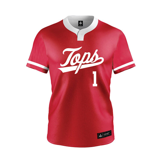 Western Kentucky - NCAA Baseball : Dalton Fiveash - Red Jersey-0