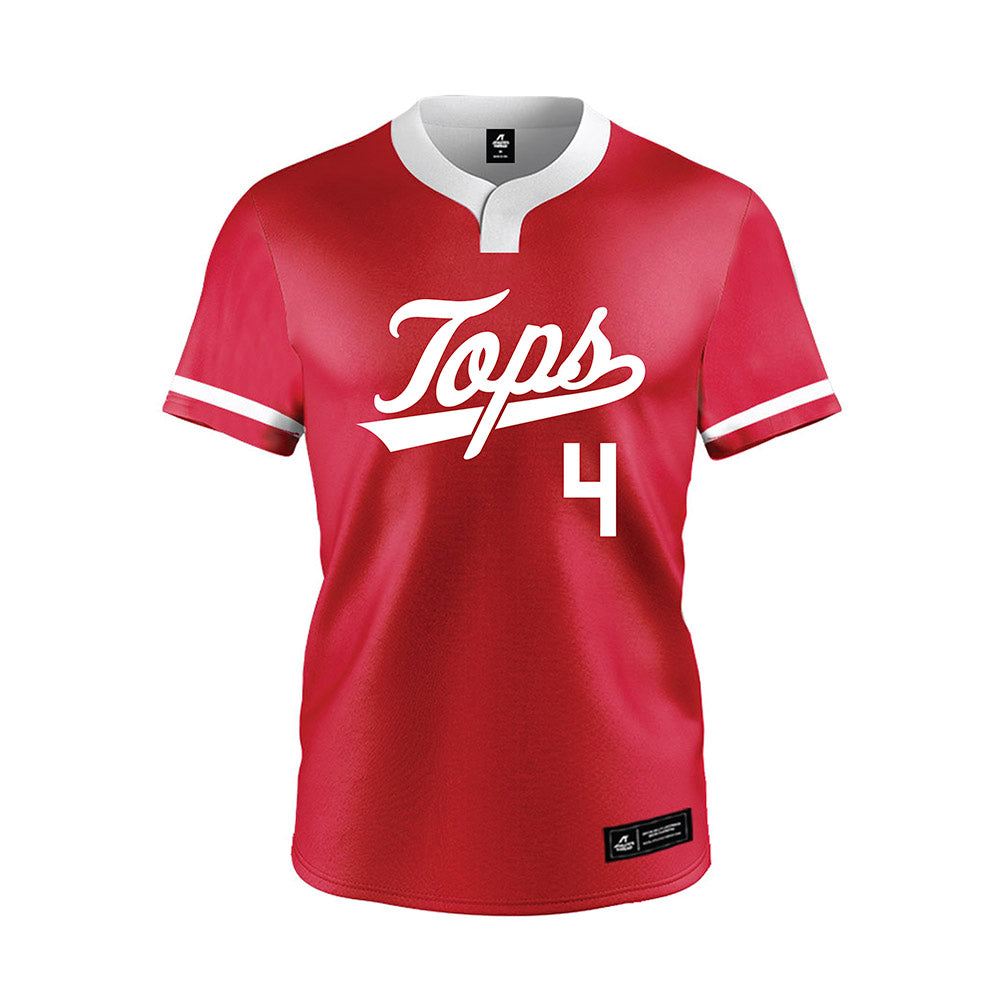 Western Kentucky - NCAA Baseball : JP Acosta - Red Jersey-0