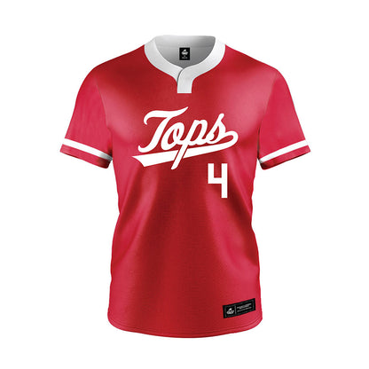 Western Kentucky - NCAA Baseball : JP Acosta - Red Jersey-0