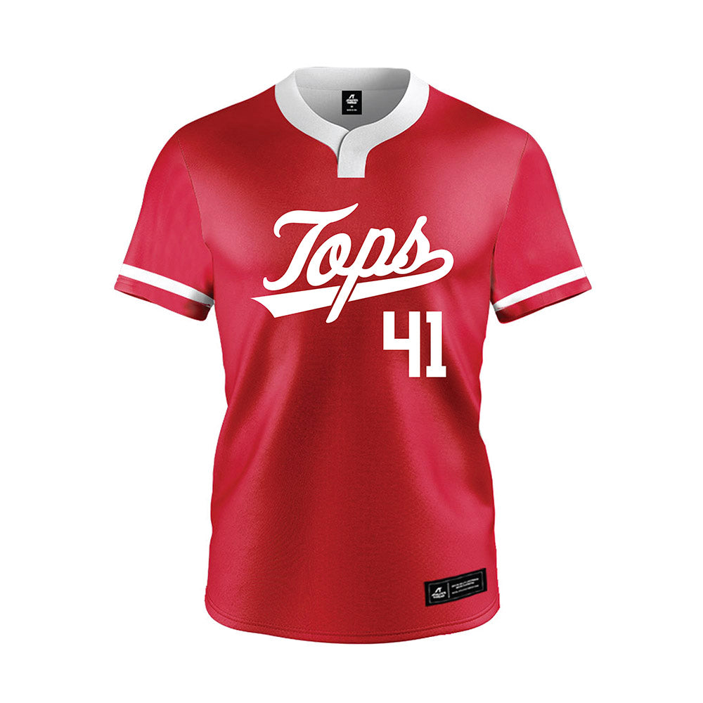 Western Kentucky - NCAA Baseball : Mick Uebelhor - Red Jersey-0