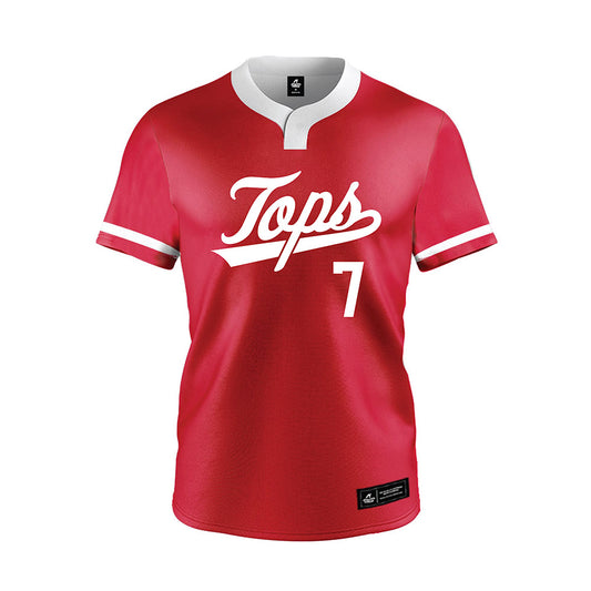 Western Kentucky - NCAA Baseball : Seven Alemais - Red Jersey-0