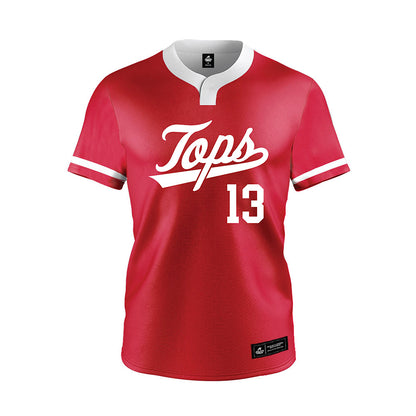 Western Kentucky - NCAA Baseball : Jacob O'Day - Red Jersey-0